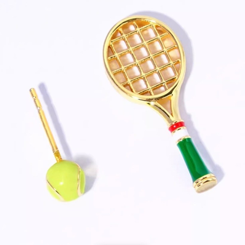 Tennis Racket Earring