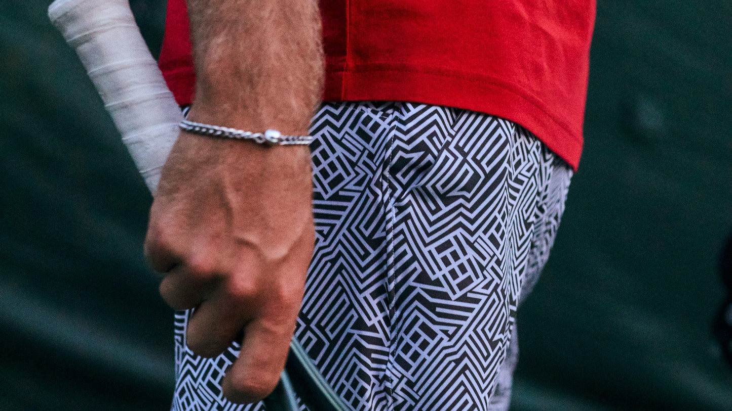 Tennis Ball Cuban Chain Bracelet