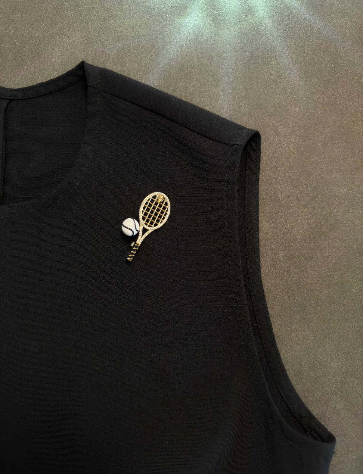 Limited-Edition Tennis Brooch – Only 100 Produced | FREE With $79+ Order | Not Sold Separately