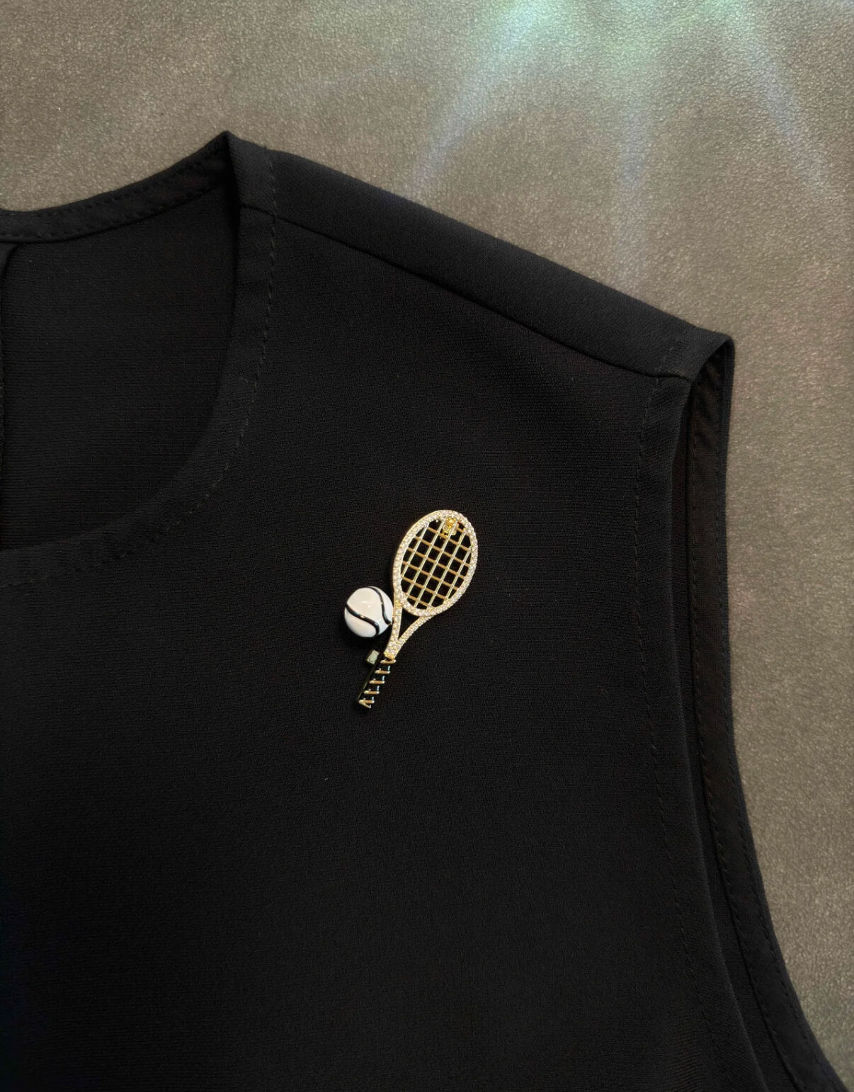 Limited-Edition Tennis Brooch – Only 100 Produced | FREE With $79+ Order | Not Sold Separately