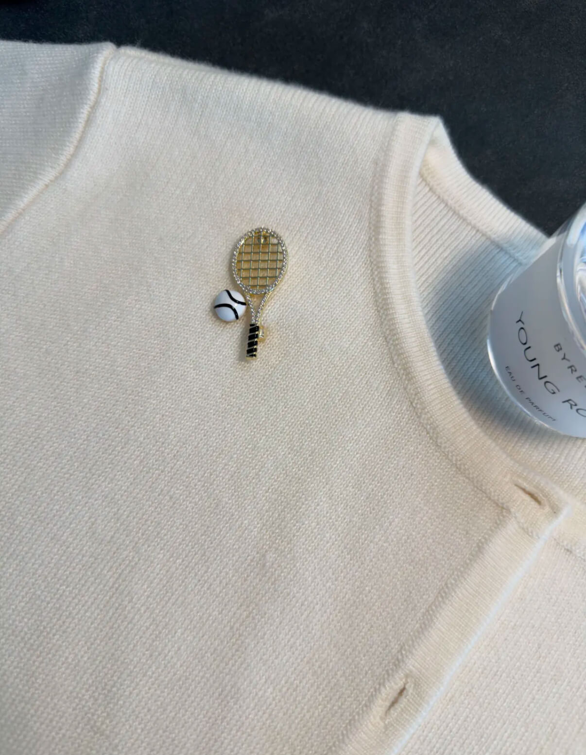 Limited-Edition Tennis Brooch – Only 100 Produced | FREE With $79+ Order | Not Sold Separately