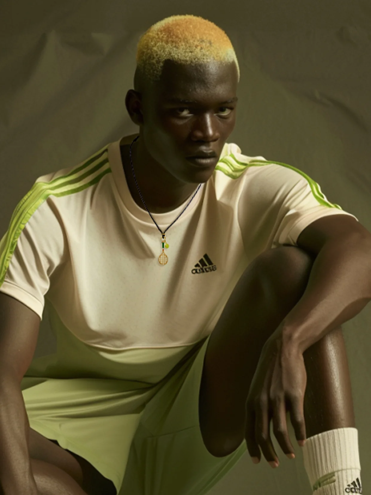 Men's Tennis Racquet Cord Necklace