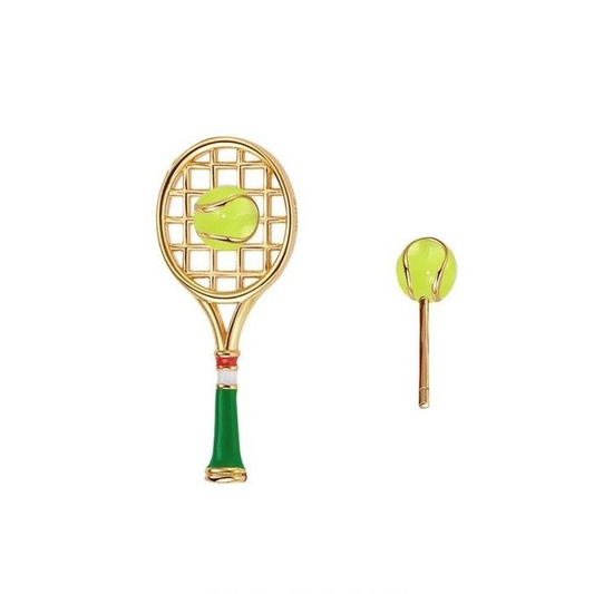 Tennis Racket Earring