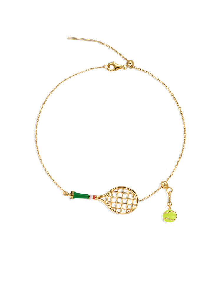 Tennis Racquet Bracelet