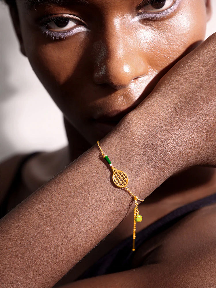 Tennis Racquet Bracelet