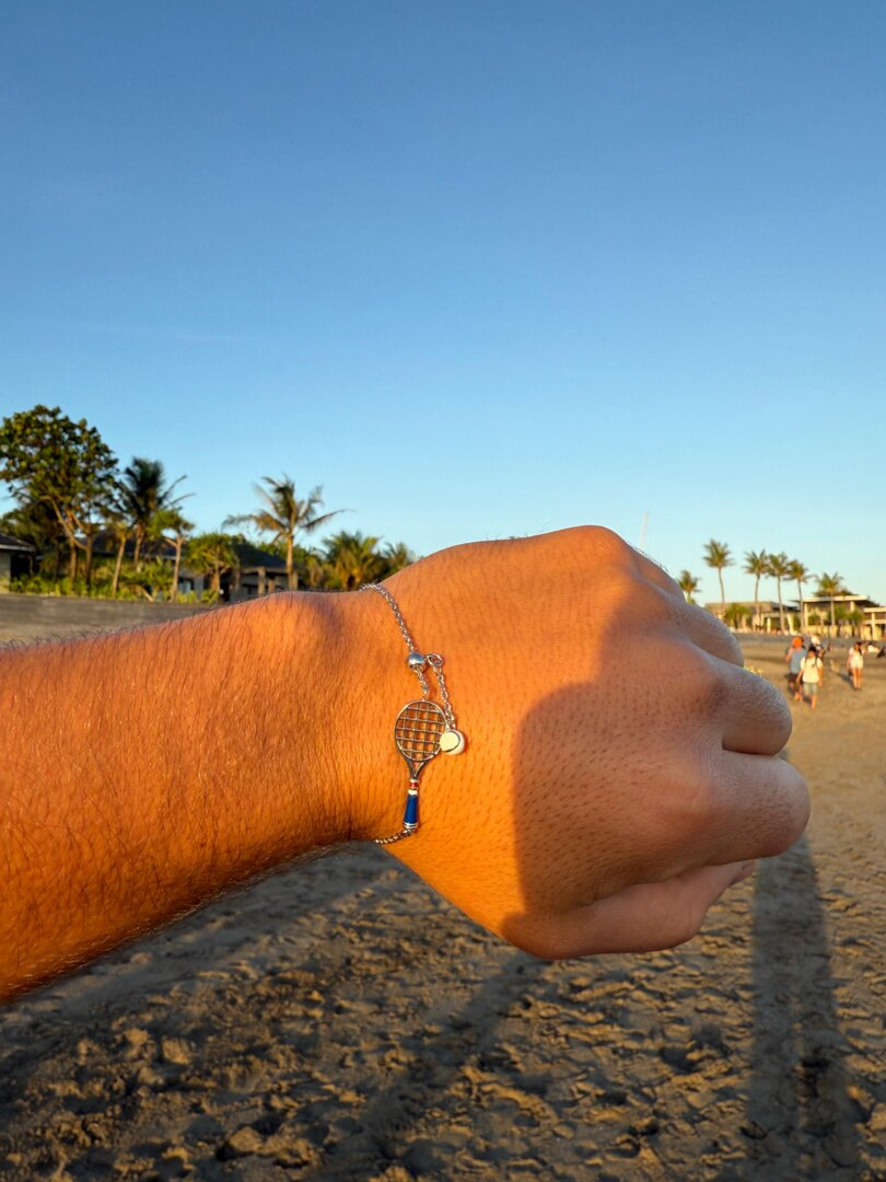 Tennis Racquet Bracelet