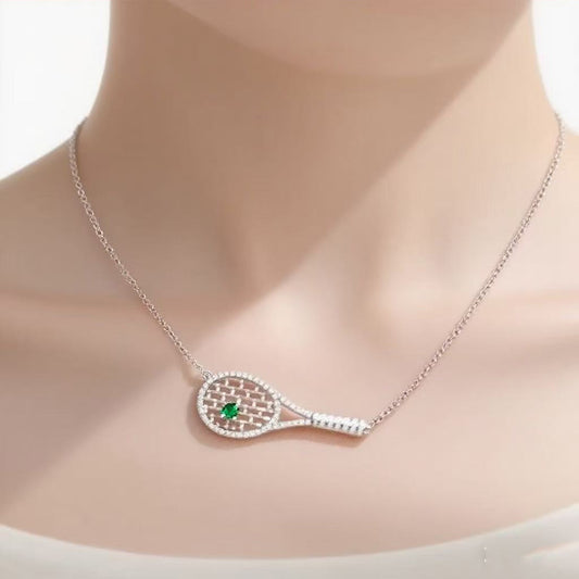 The Emerald Serve Necklace