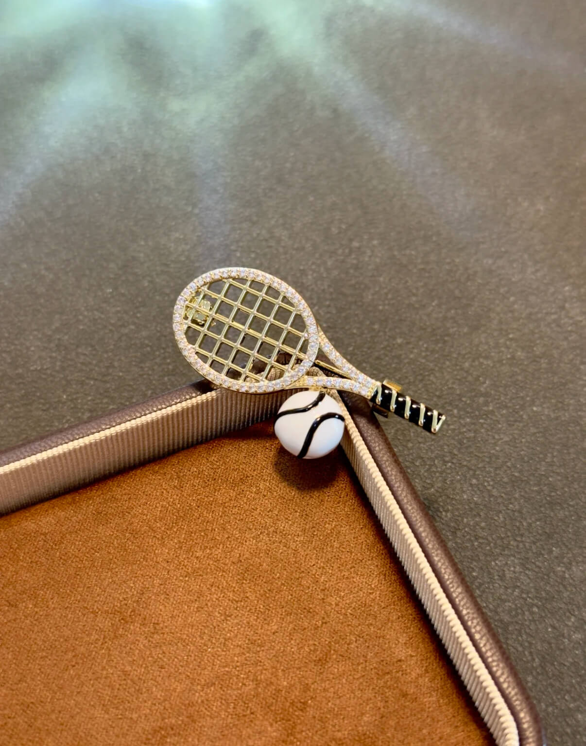 Limited-Edition Tennis Brooch – Only 100 Produced | FREE With $79+ Order | Not Sold Separately