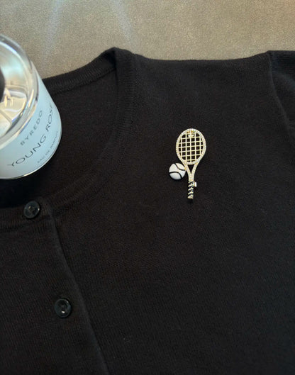 Limited-Edition Tennis Brooch – Only 100 Produced | FREE With $79+ Order | Not Sold Separately