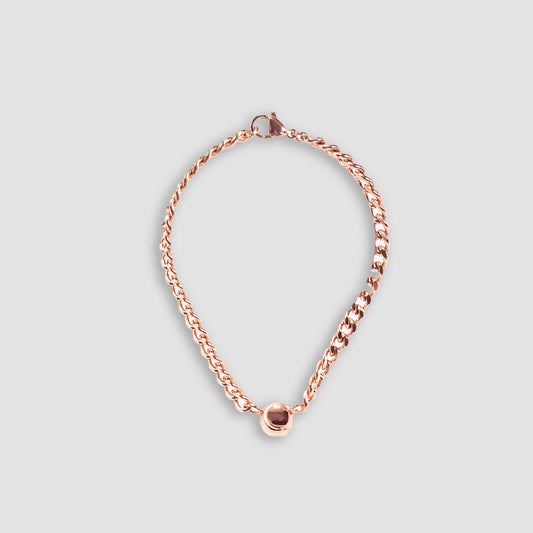 Tennis Ball Cuban Chain Bracelet
