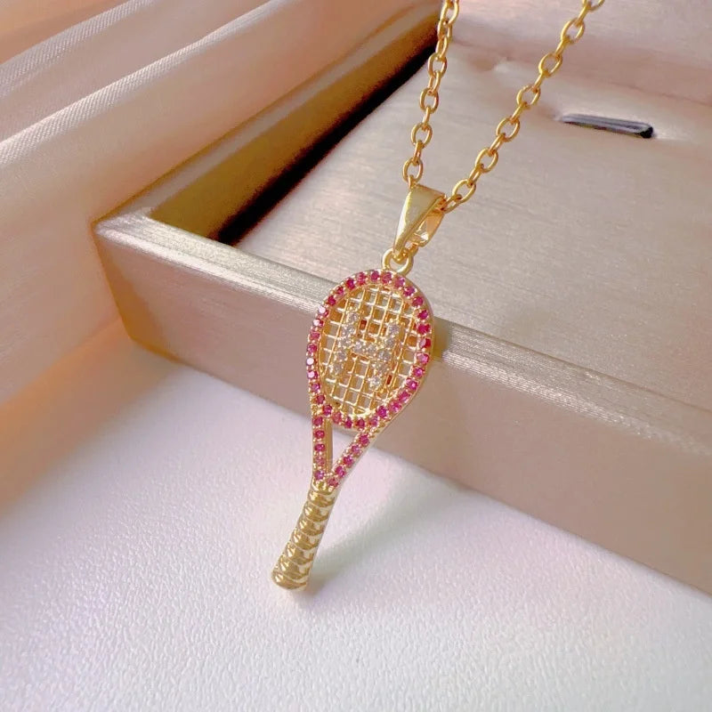 The Pink Ace Necklace