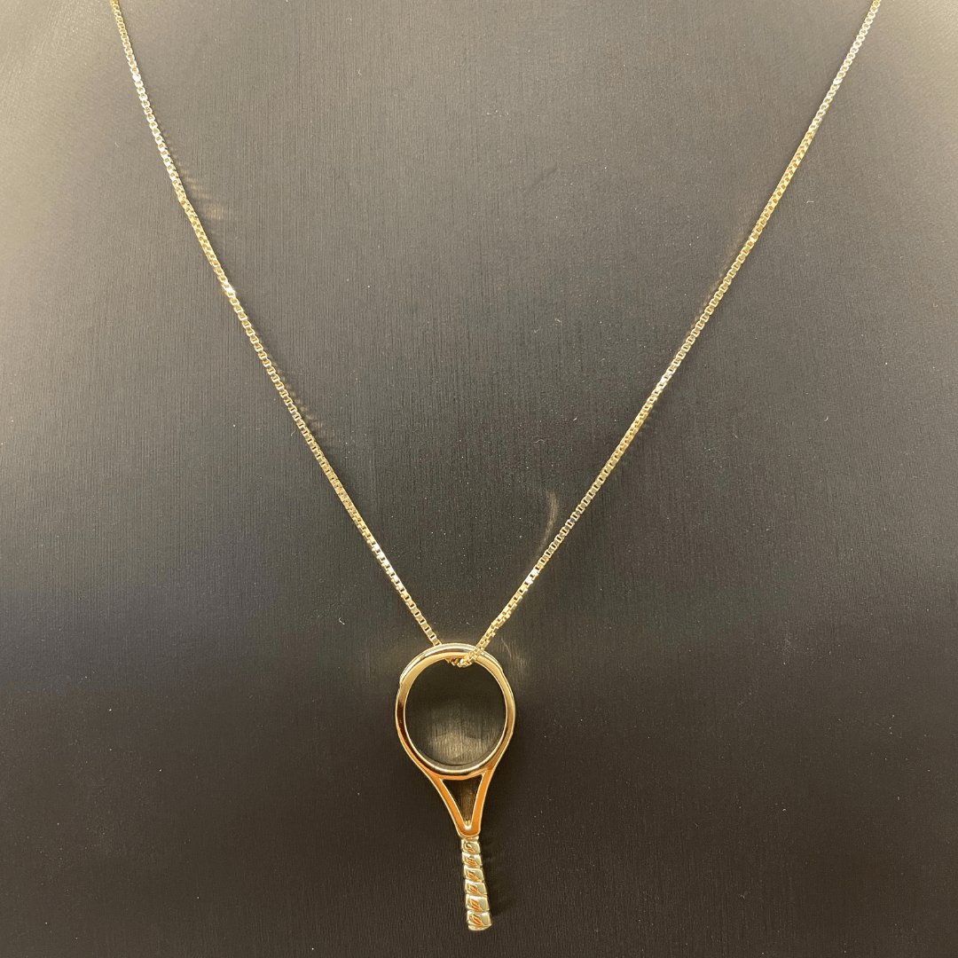 Tennis Racquet Pendant