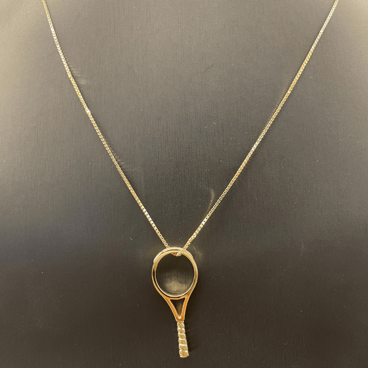 Tennis Racquet Pendant